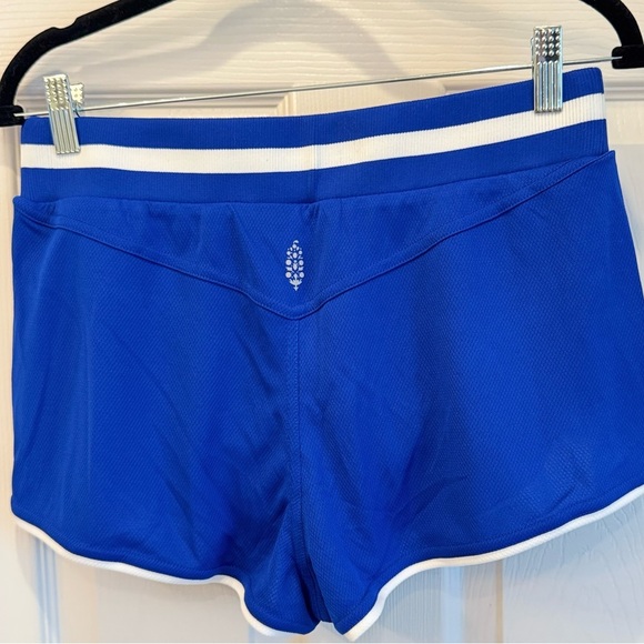 NWT FREE PEOPLE ELECTRIC BLUE SHORTS - Picture 1 of 6